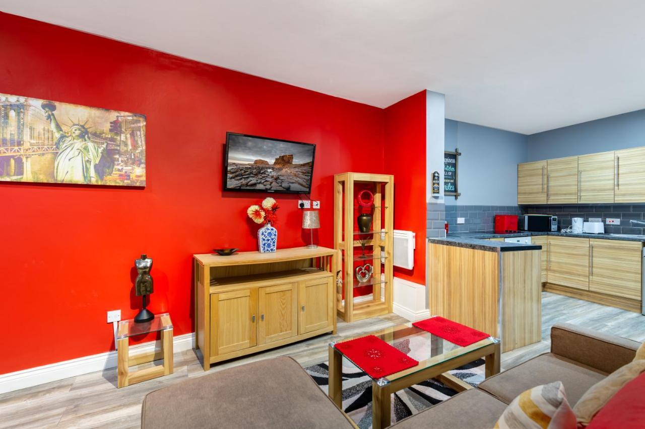 Stockton Town Centre Spacious Apartment Free Parking And Wifi ภายนอก รูปภาพ